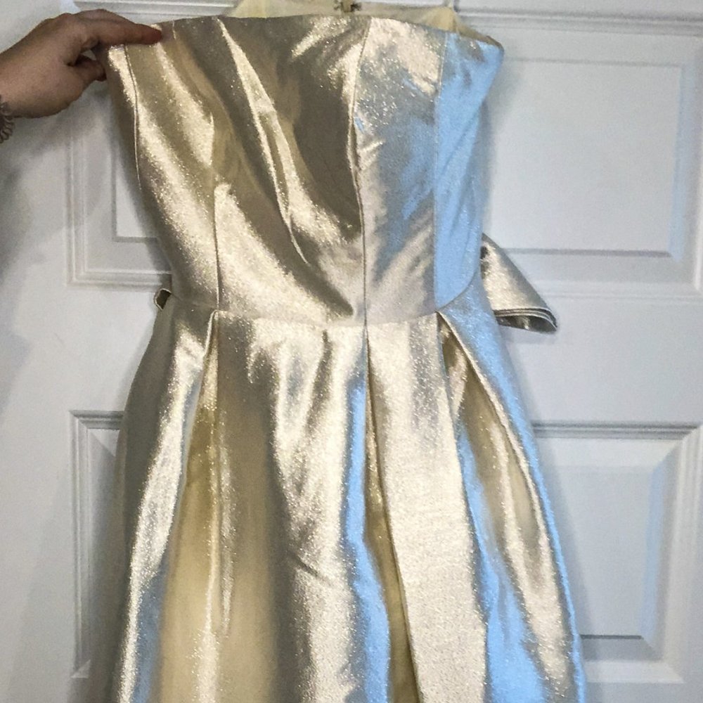 Gold Betsy Johnson Gown